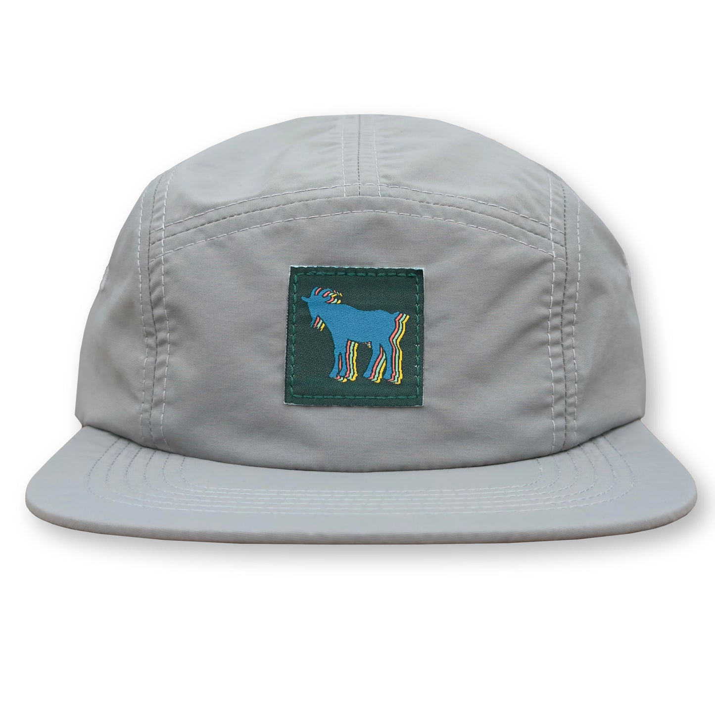 Billy Strings Goat Five Panel Camp Hat / Putty Nylon with Montane Goat Patch