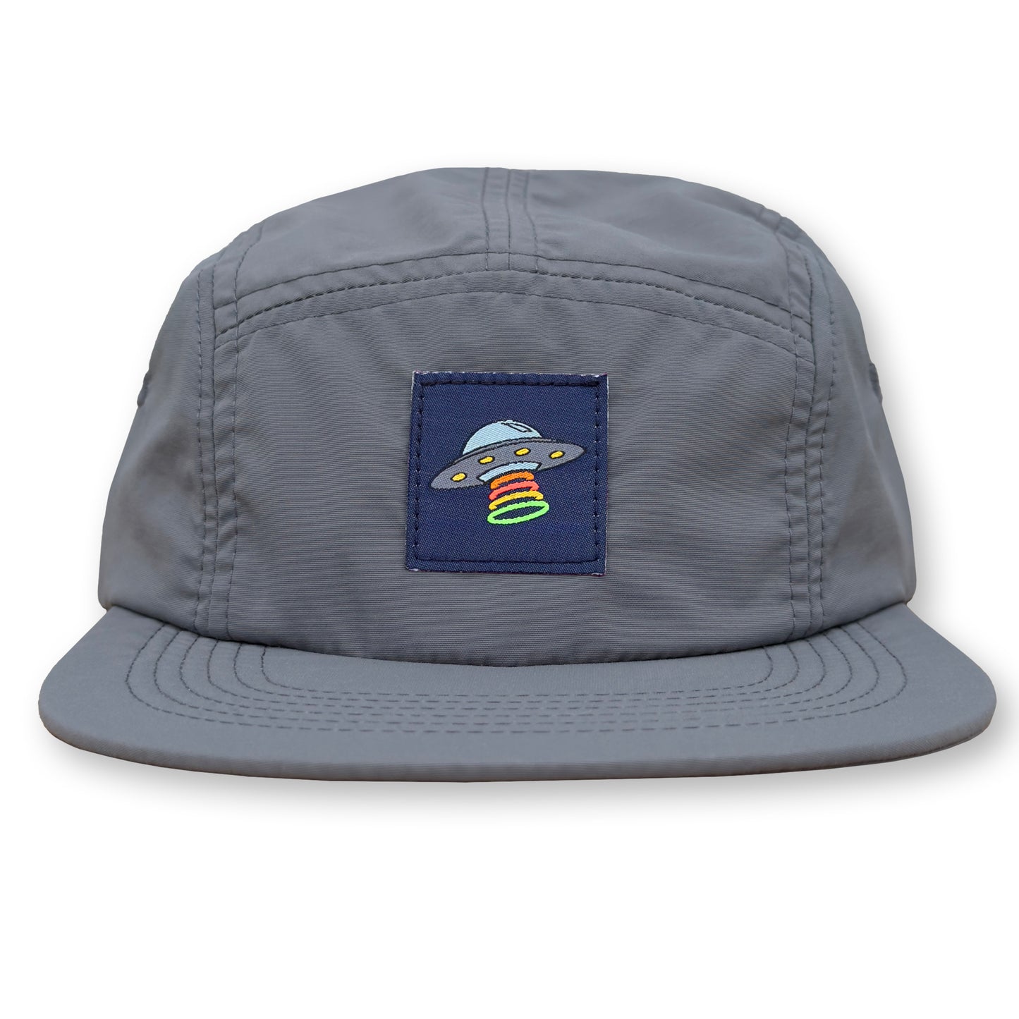 Better Than a UFO Five Panel Camp Hat / Weimaraner Nylon with Cosmic UFO Patch (Copy)