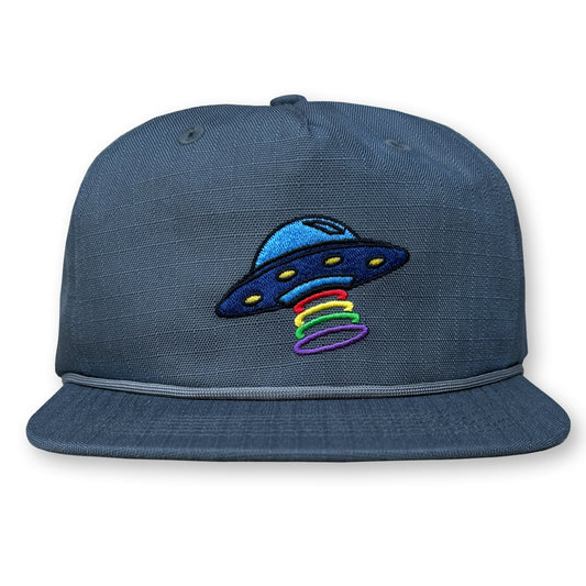 Better Than a UFO Rope Hat / Thunder Ripstop Nylon with Tide Pool UFO