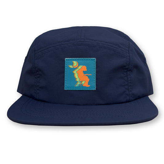 Widespread Panic Mikey Five Panel Camp Hat / Abyss Nylon with Telecaster Mikey Patch